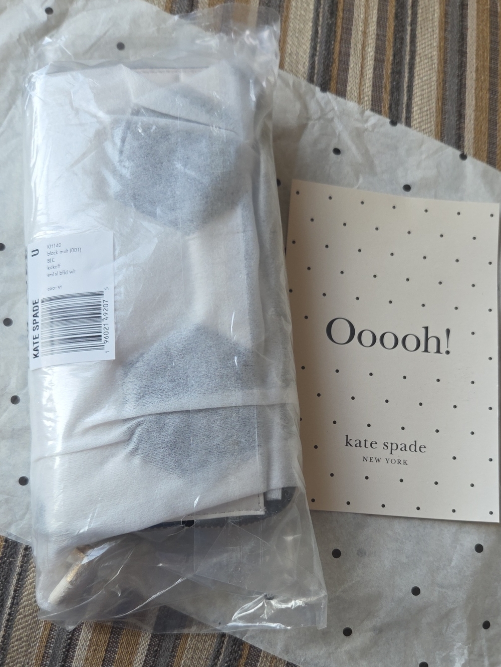 kate spade Rare HTF Kickoff Soccer World Cup Leather Zip Wallet NWT - Picture 5 of 10
